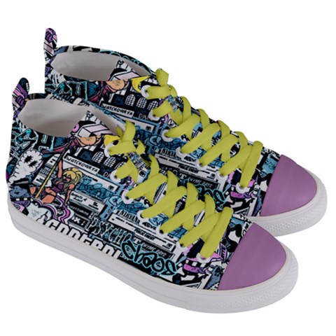 Women s Mid-Top Canvas Sneakers 