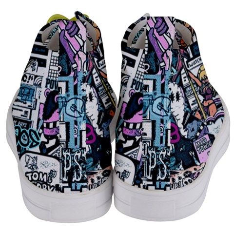 Women s Mid-Top Canvas Sneakers 