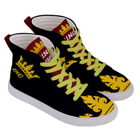 Men s Hi-Top Skate Sneakers 