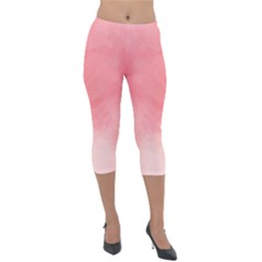 leggings - Lightweight Velour Capri Leggings 