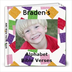 Bible Verse Book Braden - 8x8 Photo Book (20 pages)