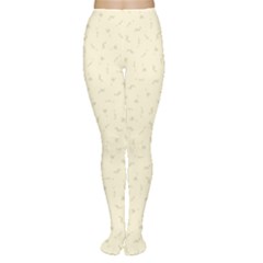 Cream Mythical Silkens Tights