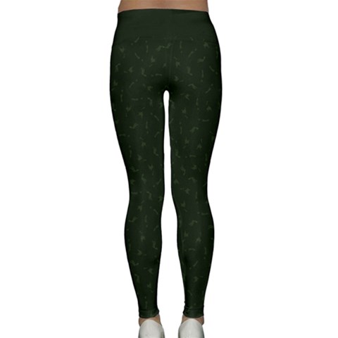 Classic Yoga Leggings Back