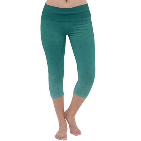 Capri Yoga Leggings Front