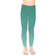 Teal Ombre Kids Leggings - Kids  Leggings