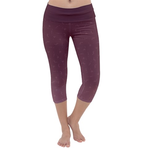 Capri Yoga Leggings Front