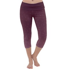 Pink Ombre Mythical Silkens Capri Yoga Leggings