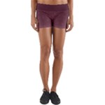 pink ombre mythical silkens yoga shorts