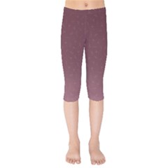 Pink Ombre Mythical Silkens Kids Capri Leggings - Kids  Capri Leggings 