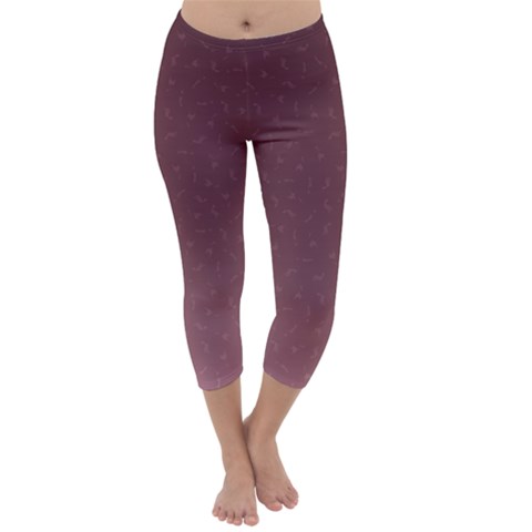 Capri Winter Leggings  Front