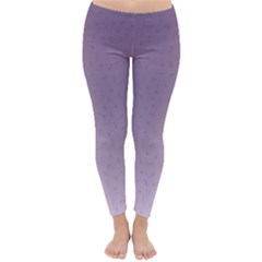 Purple Ombre Mythical Silkens Winter Leggings - Classic Winter Leggings