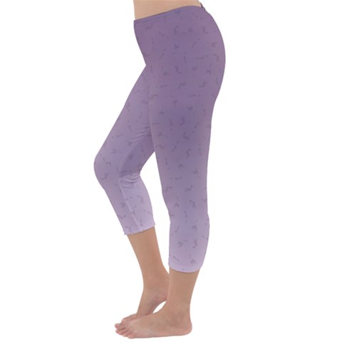 Capri Winter Leggings  Back