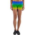 Rainbow Mythical Silkens Yoga Shorts
