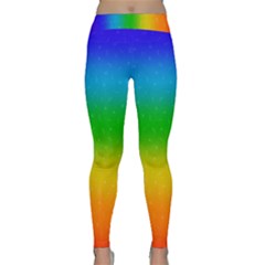Rainbow Mythical Silkens Yoga Leggings - Classic Yoga Leggings