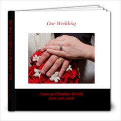 Our wedding - 8x8 Photo Book (20 pages)
