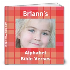 Bible Verse Book Briann - 8x8 Photo Book (20 pages)