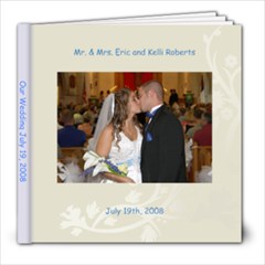 kelli & eric s wedding - 8x8 Photo Book (20 pages)