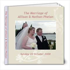 Allison and Nathan s Wedding 8x8 - 8x8 Photo Book (20 pages)