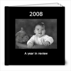 black and white photo book - 8x8 Photo Book (20 pages)