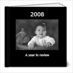 black and white photo book - 8x8 Photo Book (20 pages)