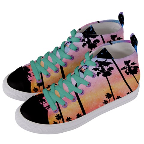 Women s Mid-Top Canvas Sneakers 