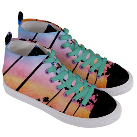 Women s Mid-Top Canvas Sneakers 