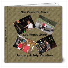Las Vegas Book - 8x8 Photo Book (20 pages)