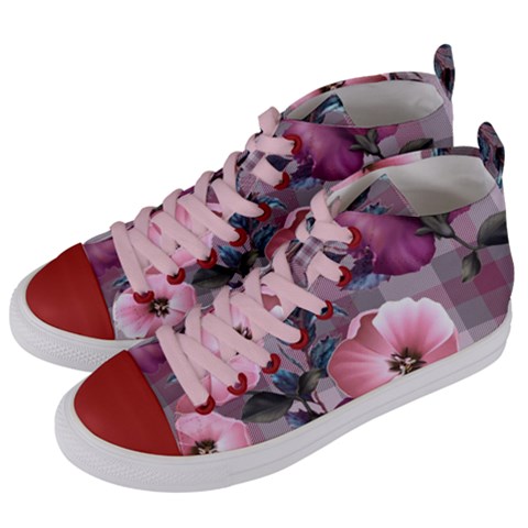 Women s Mid-Top Canvas Sneakers 