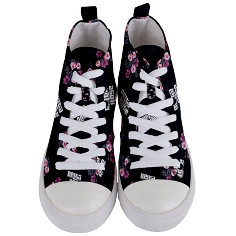 Women s Mid-Top Canvas Sneakers 