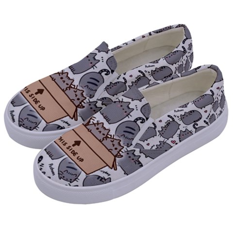 Kids  Canvas Slip Ons 