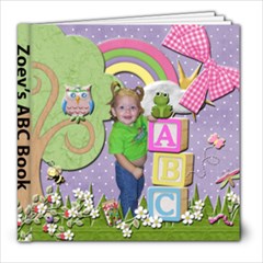 Zoey s ABC book - 8x8 Photo Book (20 pages)