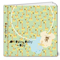 Oh Baby, Baby - Boy 8x8 Photo Book - 8x8 Deluxe Photo Book (20 pages)