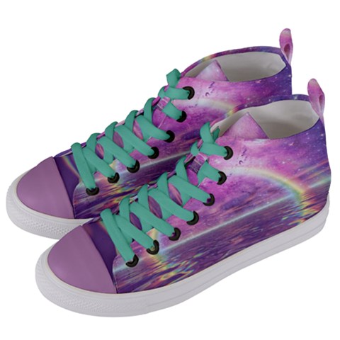 Women s Mid-Top Canvas Sneakers 