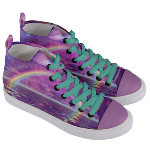 Women s Mid-Top Canvas Sneakers 