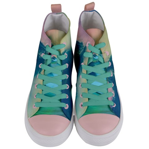 Women s Mid-Top Canvas Sneakers 