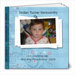 Jordan 18 months - 8x8 Photo Book (20 pages)