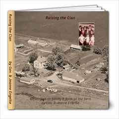 Raising the Clan (Engelke family book) - 8x8 Photo Book (20 pages)
