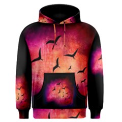 Pink Colored Bird Men s Hoodie - Men s Core Hoodie