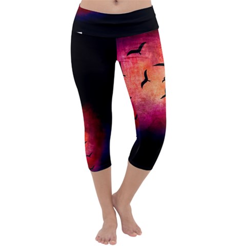 Capri Yoga Leggings Front