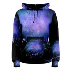 Blue Colored Swirl Women s Hoodie - Women s Pullover Hoodie