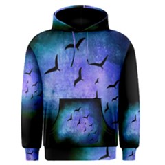 Blue Colored Bird Men s Hoodie - Men s Core Hoodie