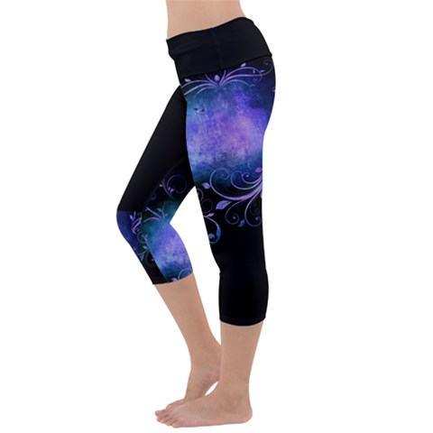 Capri Yoga Leggings Back