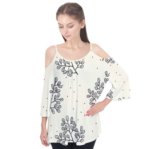 Flutter Sleeve T-Shirt  