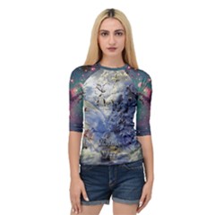 Tshirt - Veronica Lg - Quarter Sleeve Raglan T-Shirt