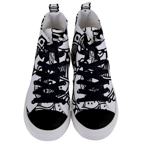 Women s Mid-Top Canvas Sneakers 