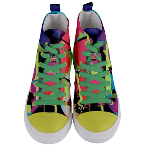 Women s Mid-Top Canvas Sneakers 