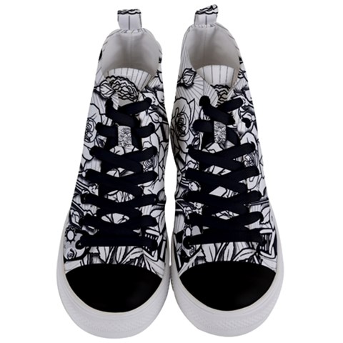 Women s Mid-Top Canvas Sneakers 