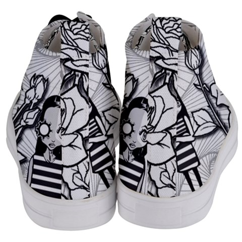 Women s Mid-Top Canvas Sneakers 