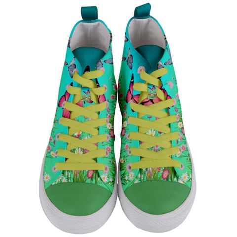 Women s Mid-Top Canvas Sneakers 