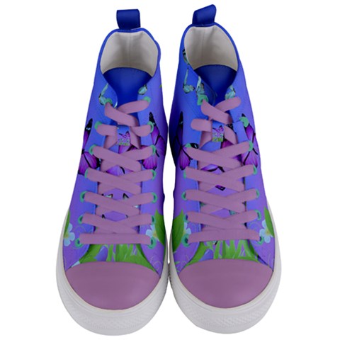 Women s Mid-Top Canvas Sneakers 